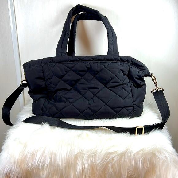 Marc Jacob’s Black Crossbody Nylon Quilted Diaper Travel Tote Bag - Picture 5 of 13